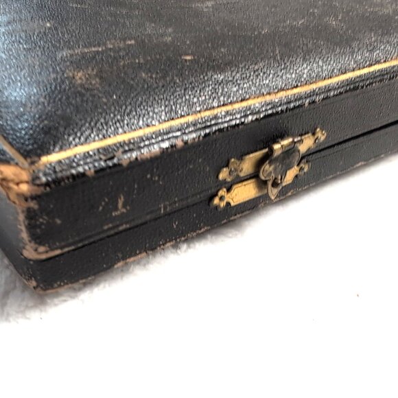 Antique T. Turner & Co UK Carving Set in Original Case GUC Very Sharp! See Pics - Picture 9 of 10